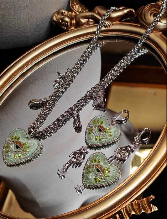 Mint Green Heart Set